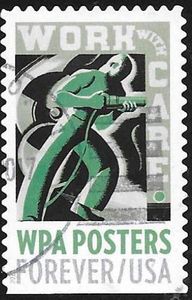 WPA Posters: Work with Care