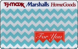 Gift Card: For You (T.J.Maxx - Marshalls - HomeGoods, United States of