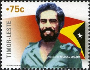Stamp Nicolau dos Reis Lobato (19521978) (East Timor(30th Anniversary