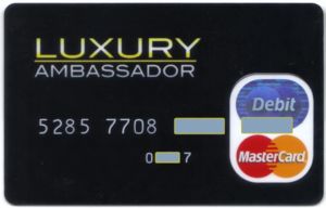 Bank Card: Luxury Ambassador (Bank Zachodni WBK, PolandCol:PL-MC-0254