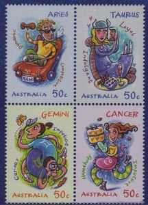 Zodiac: Aries, Taurus, Gemini, Cancer