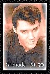 Plaque Murale Elvis Presley Ovale En Résine (12,7 X 8,9 Cm) – Doré Et Lettrage Or