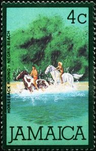 Horseback riding - Negril Beach