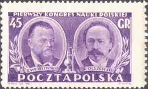 Zygmunt Wroblewski and Karol Olszewski