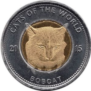 25 Shillings (Cats of the World, Bobcat)