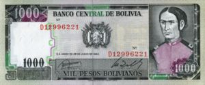 1000 bolivianos a pesos argentinos