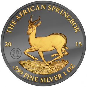 1,000 CFA Francs (African Springbok Enigma 50th)