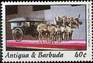 Painted Bronze Horses and Chariot