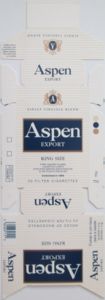 Cigarette Pack: Aspen Export (PortugalCol:PT-CT-0001 🚬