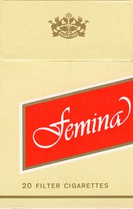 Cigarette Pack: Femina (Bulgaria(Femina) Col:BG-CT-0002 🚬