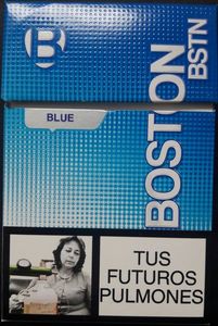 Cigarette Pack: Boston Blue BSTN (ColombiaCol:CO-CT-0025 🚬