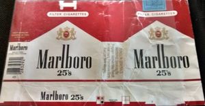 Cigarette Pack: Marlboro Original 25 (United States of America(Marlboro  Original 25) Col:US-CT-0026 🚬