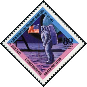 Amstrong on the Moon