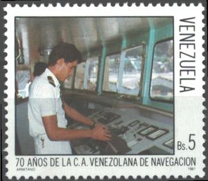70th Anniv. of Venezuela Navigation Company