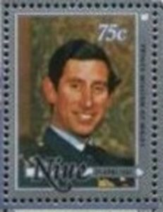 Stamp: Prince Charles - Prince William of Wales (Niue(The Birth of