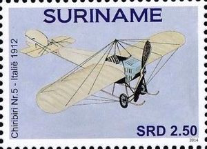 Stamp: Chiribiri Nr.5, 1912 (Suriname(Aircrafts) Mi:SR 2746,Yt:SR 2480 ...