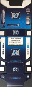 Rokok R Seven Cigarette Pack: R7 (ParaguayCol:PY-CT-0010