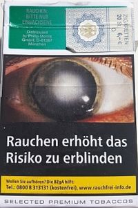 Cigarette Pack: Marlboro White Menthol (Germany, Federal Republic(Marlboro  White Menthol) Col:DE-CT-0059 🚬