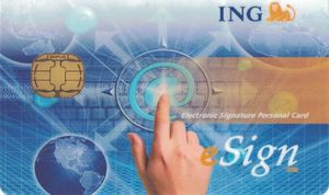 ING Bank Electronic Signature Personal Card - 3