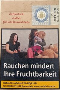 Cigarette Pack: Gauloises Extra Lights (FranceCol:FR-CT-0010