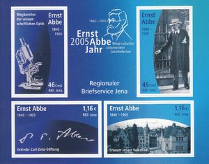 Ernst AbbeJahr 2005