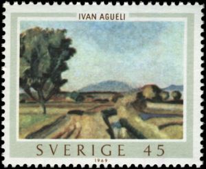 Briefmarken Block Schweden 1969 Ivan Aguéli – Postfrisch MNH, Komplette Ausgabe, Sammlerstück