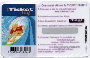 Tapasbere Kaart Bebevallee Internet Access Frankryk France Telecom Le Ticket Col Fr Tck 081