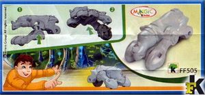 Meal Toy: Rhino (Kinder Surprise, Worldwide) (Kinder - Sprinty - Animal ...