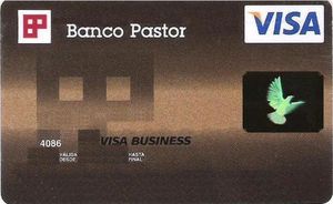 Bank Card: Banco Pastor (Banco Pastor, SpainCol:ES-VI-0047 💳