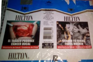 Cigarette Pack: Hilton (ChileCol:CL-CT-0035 🚬