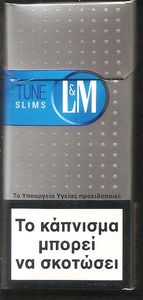 Cigarette Pack: L&M Tune Slims (Greece(L&M Tune Slims) Col:GR-CT-0121 🚬