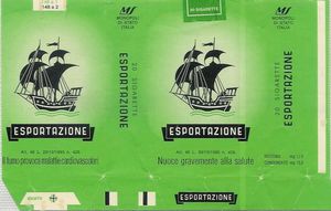 esportazione cigarettes Cigarette Pack: Esportazione (Italy(Esportazione) Col:IT-CT-0065 🚬