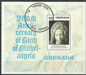 500th Anniversary of Birthday of Michelangelo