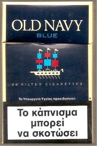 old navy cigarettes Cigarette Pack: Old Navy Blue (Greece(Old Navy Blue) Col:GR-CT-0405 🚬