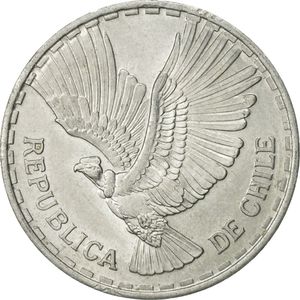 Coin: 1 Centésimo (Chile(1960~1975 - Escudos (CLE)) Col:CL-000003,WCC:km189