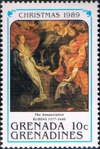 The Annunciation, by Rubens