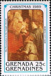 The presentation in the temple, by Rubens