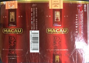 Cigarette Pack: Macau Deluxe (MacauCol:MO-CT-0001