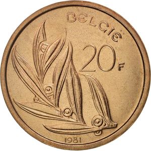 20 Francs (Flemish legend)