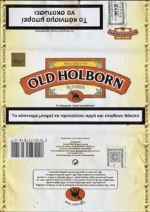 old holborn tobacco white Cigarette Pack: Old Holborn Blonde (Greece(Old Holborn Blonde)  Col:GR-TO-0068 🚬
