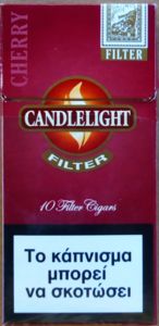 Cigarette Pack: Candlelight Cherry Filter (GreeceCol:GR-CG-0093 🚬