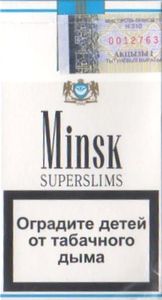 Cigarette Pack: Minsk Superslim (BelarusCol:BY-CT-0012 🚬