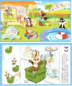 looney tunes kinder surprise