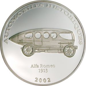 10 Francs (Alfa Romeo, 1913 - Silver)
