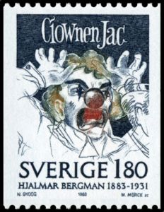 Jac the Clown, Illustration by Nisse Skoog (Hjalmar Bergman)