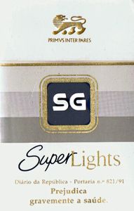 sg cigarette Cigarette Pack: SG Super Lights Grey (PortugalCol:PT-CT-0066 🚬
