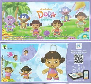 kinder surprise dora