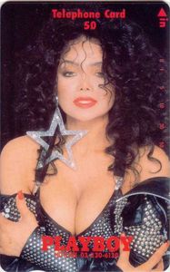 Phonecard: PLAYBOY - Japanese Cover 1989-04 / Lady - Latoya Jackson