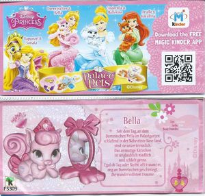Meal Toy: Kitten Bella (Kinder Surprise, Europe(Kinder - Disney ...