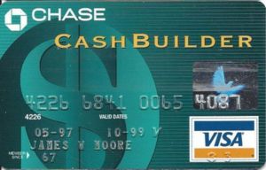 Bank Card Cash Builder Chase Manhattan Bank Usa N A United
